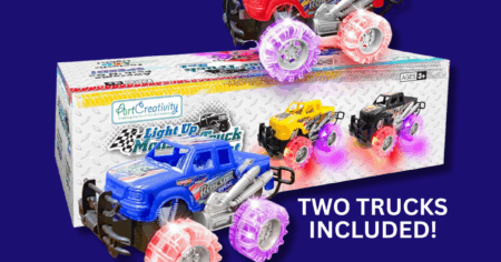 LIGHT UP MONSTER TRUCKS 2-PACK