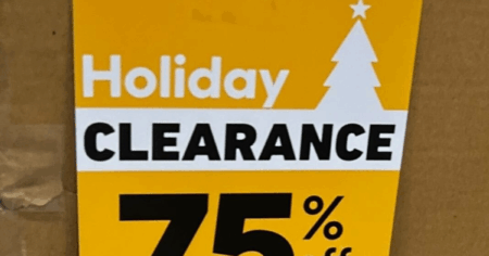 Lowe's Christmas Clearance