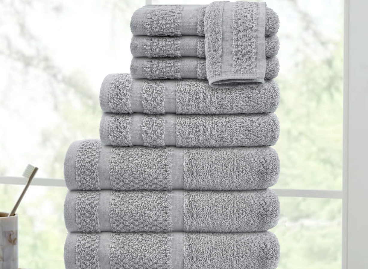 Mainstays Towels Gray