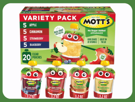 Motts applesauce pouch