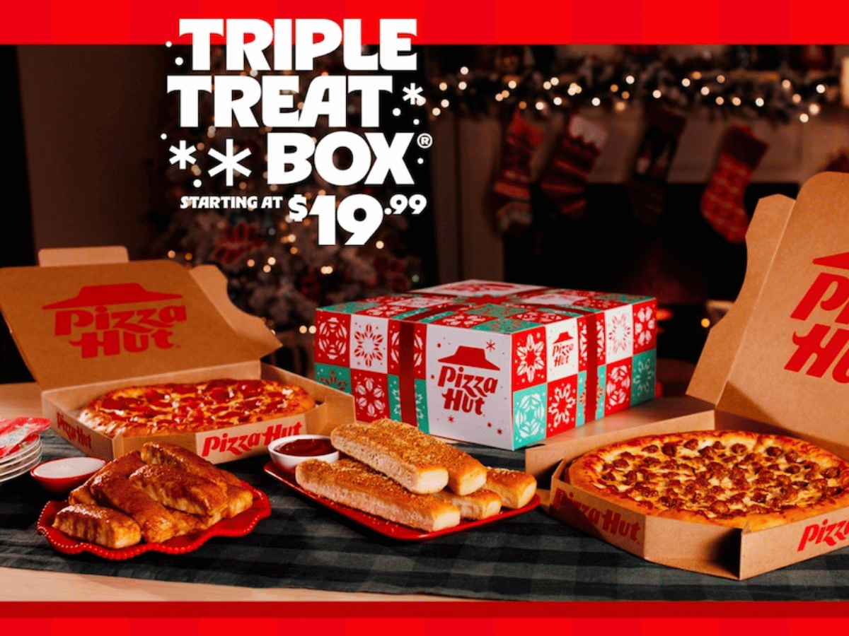 Pizza Hut Triple Threat Box - Feed the Fam Starting at $19.99