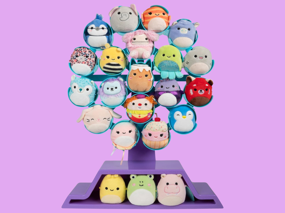 Squishmallows Original Micromallows Ferris Wheel Display Set Includes 22 Micromallows (Amazon Exclusive) (1) squish valentines