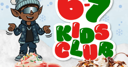 TGI Fridays 6 7 Kids Club
