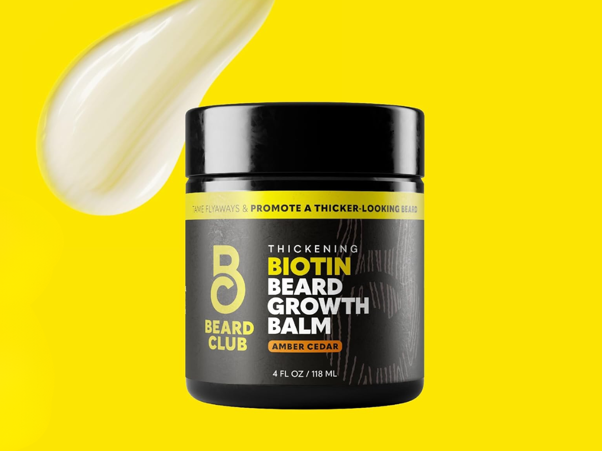 beard balm cream amber scent