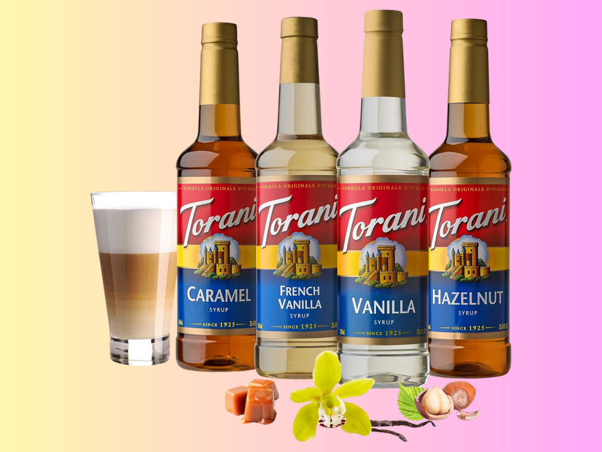 syrups coffee flavor espresso