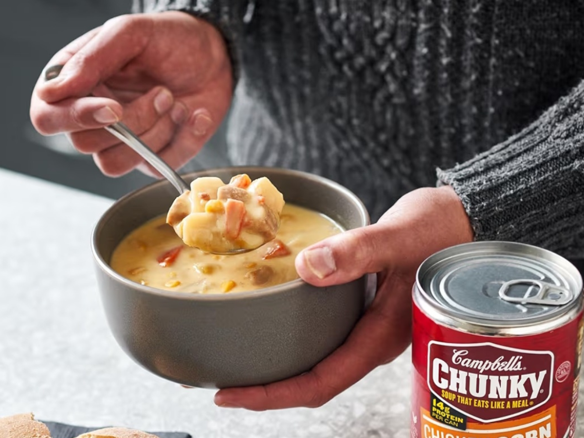 Campbell's Chunky Chicken Corn Chowder Soup 