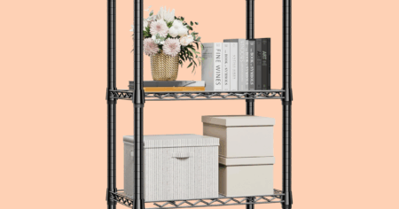 metal storage rack
