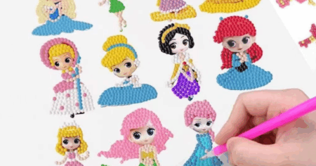 princess diamond art