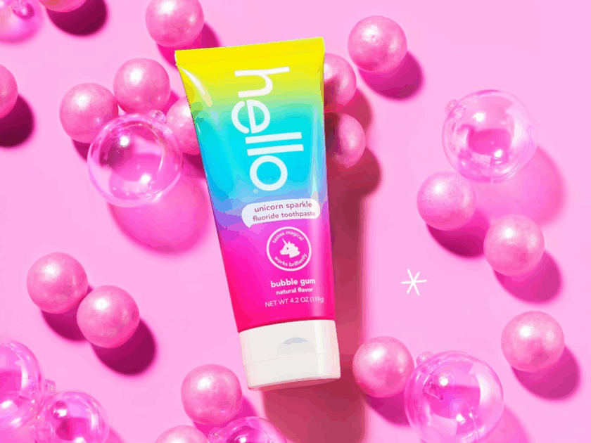 hello Unicorn Sparkle Toothpaste