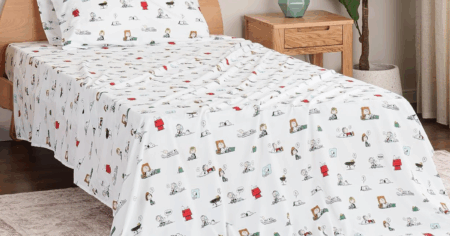 Peanuts kids sheets set
