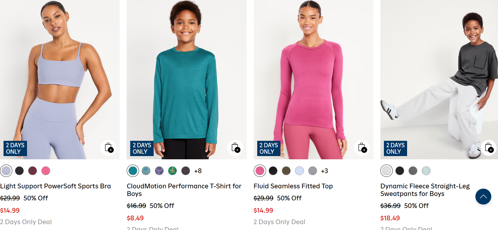 old navy active wear deal 