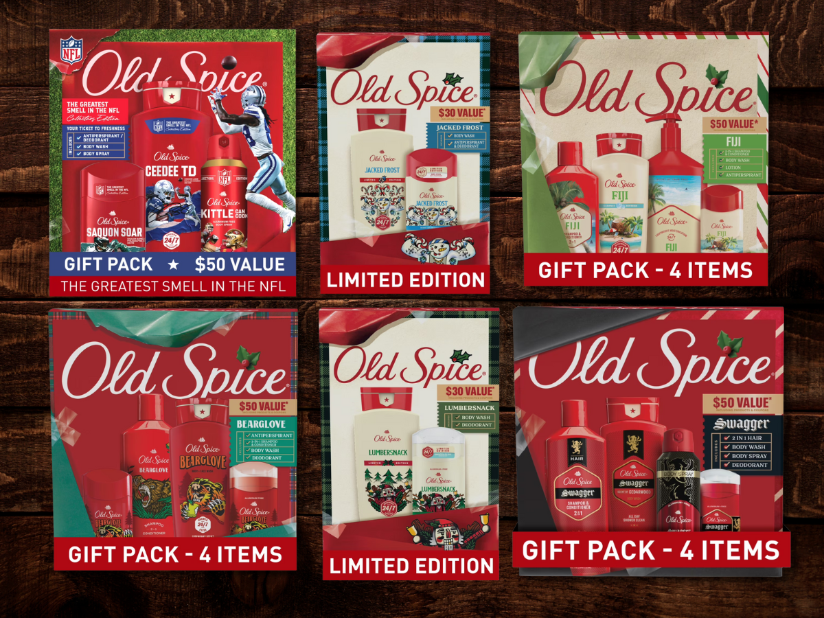 men's old spice gift sets walmart