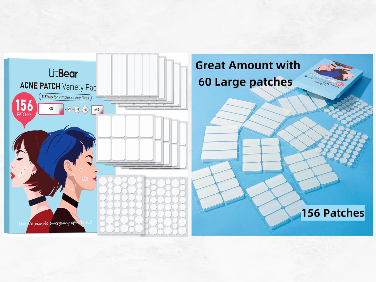 156 pimple patches 