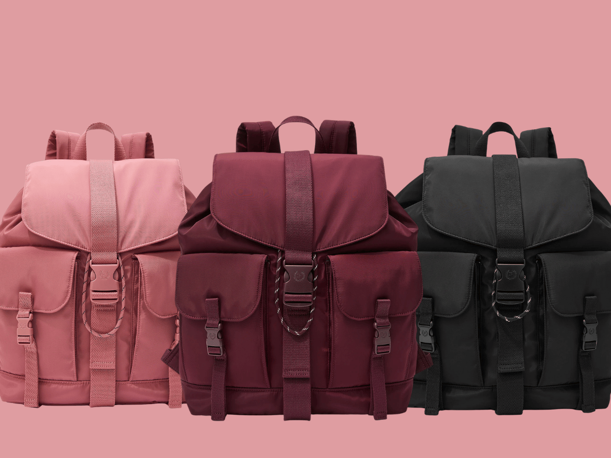 pink backpacks