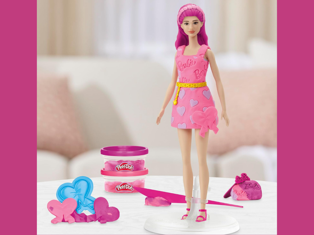 playdoh barbie