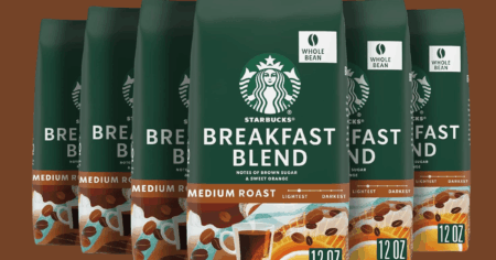 starbucks breakfast blend coffee