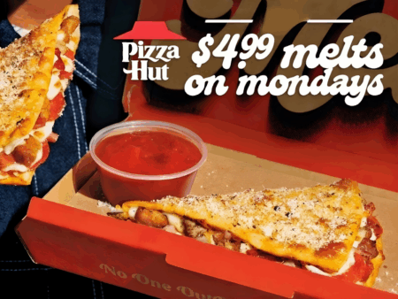 $4 99 Melts on Mondays at Pizza Hut