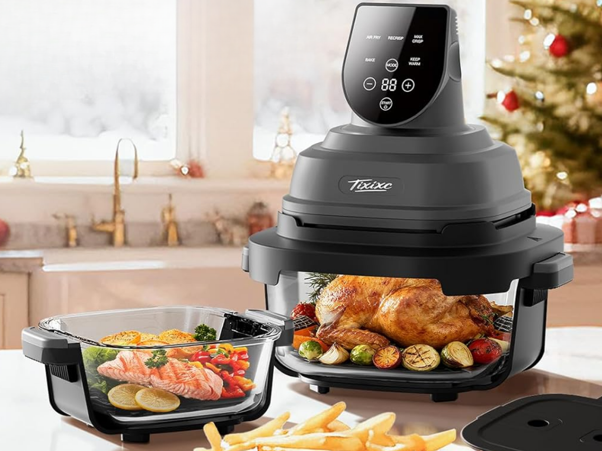 5 in 1 Portable Glass Air Fryer