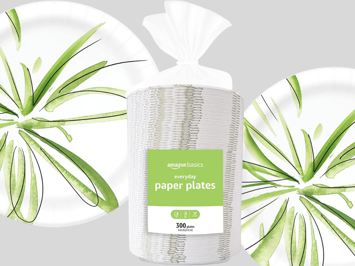 Amazon Basics Paper Plates