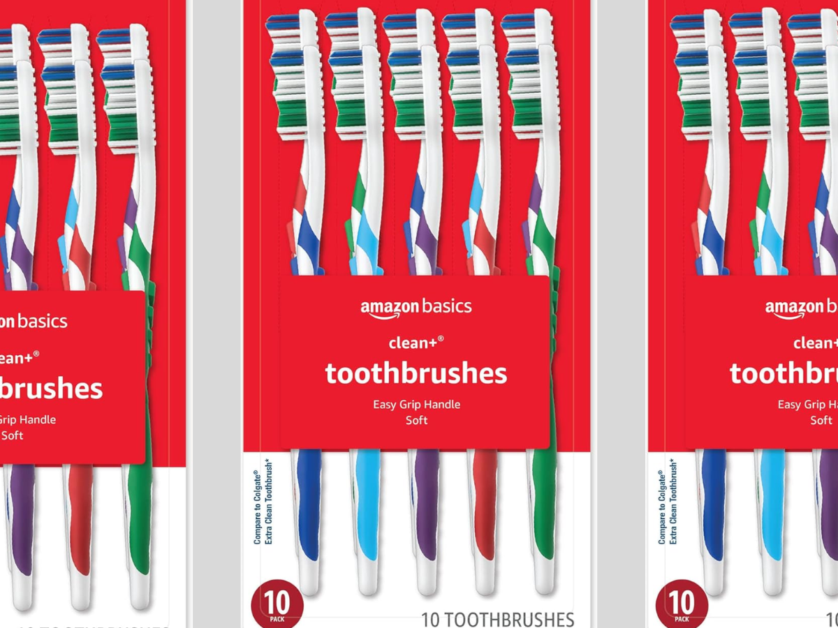 Amazon Basics Toothbrushes