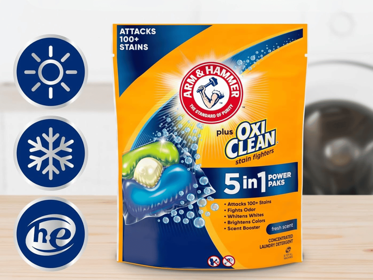 Arm Hammer Detergent Packs Arm Hammer Detergent Packs