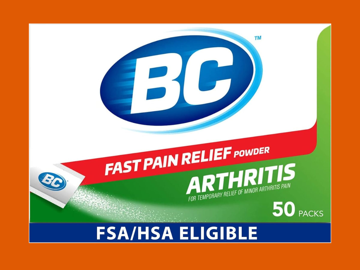 BC paint relief powder arthritis 50 pack pain relief bc