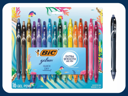 BIC gelocity pens
