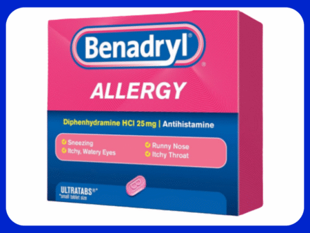 Benadryl Ultratabs Allergy Relief Medicine