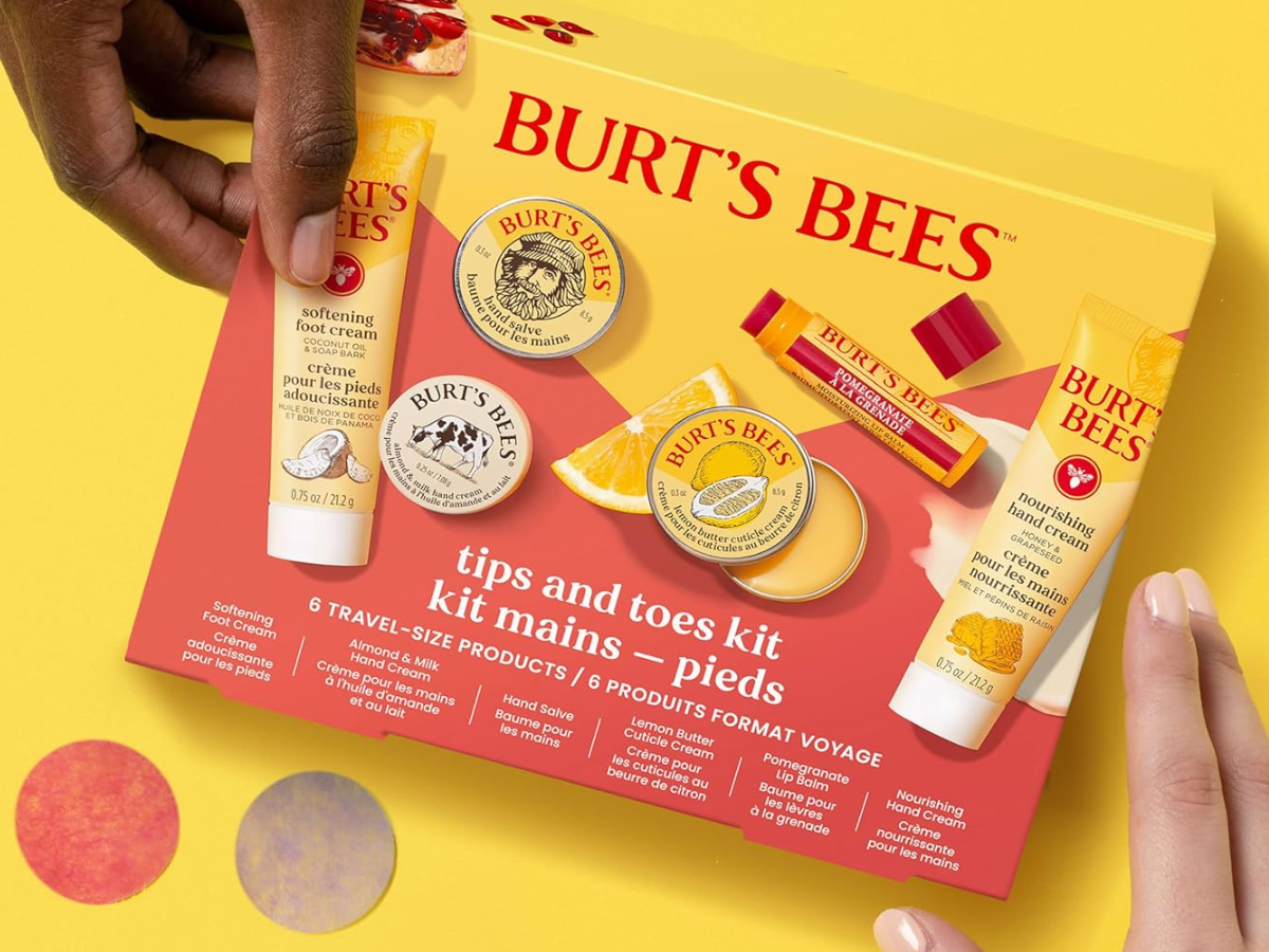 Burt's Bees Tips and toes Kit