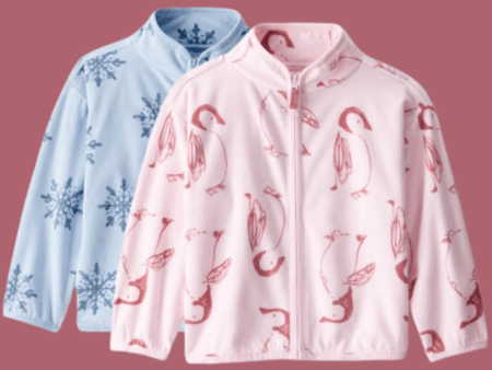 Carter's microfleece zip up jackets