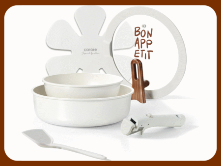 Carote 6 Pcs Ceramic Nonstick Pot and Pan Set $27.99