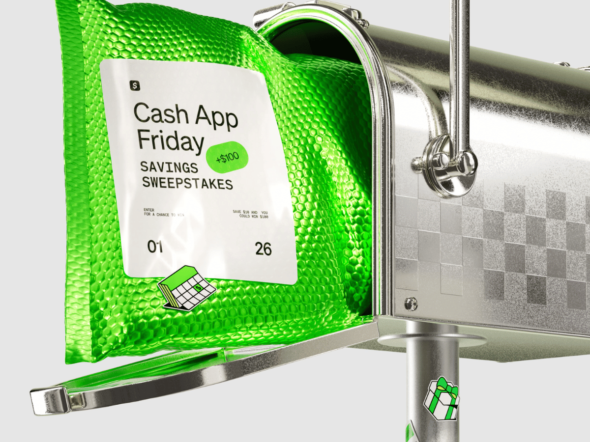 CashApp Friday Cash App Friday Green Envelople