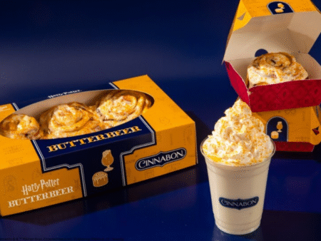 Cinnabon Butterbeer Menu Items for a Limited Time