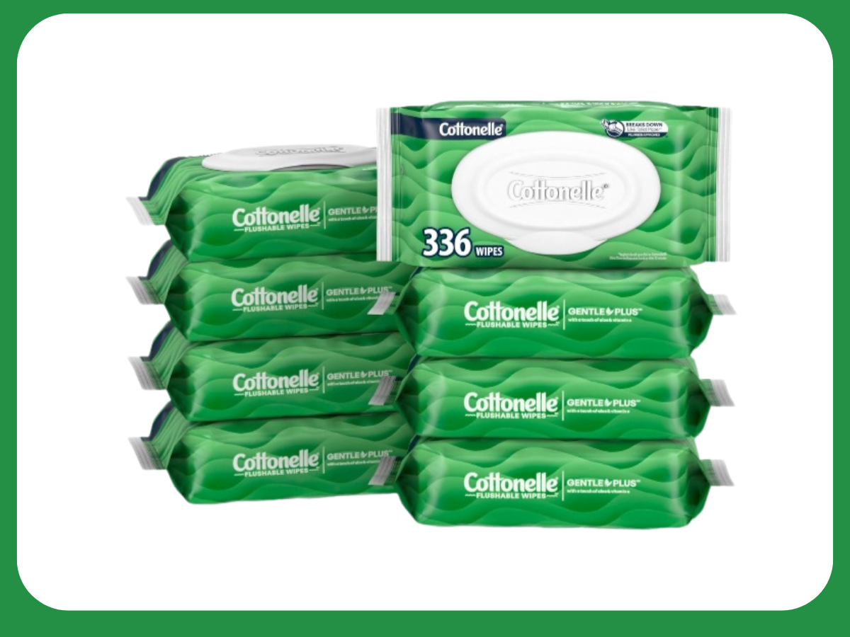 Cottonelle wipes 