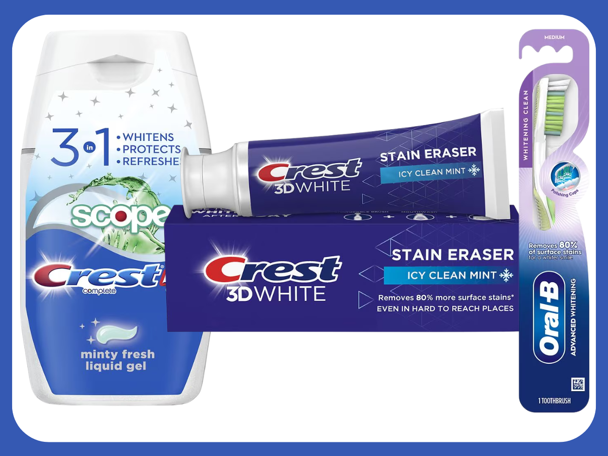 Crest and Oral-B products