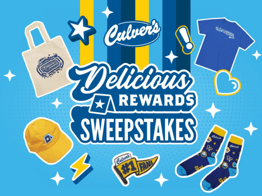 Culver's Delicious Rewards Sweepstakes