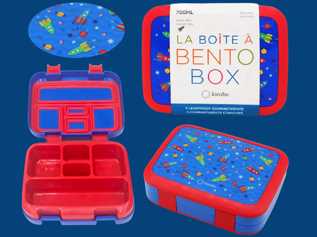 Bento lunch box for kids school