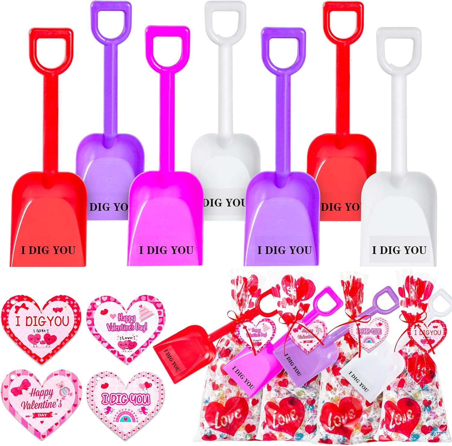 I Dig You Valentine Shovels