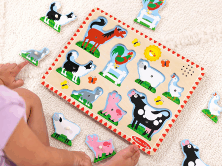 sound puzzle farm animals
