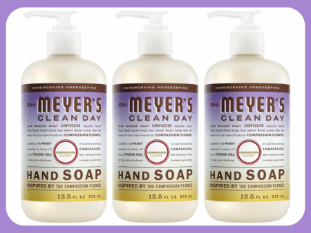 Mrs Meyer's Clean Day Liquid Hand Soap 3 Pack