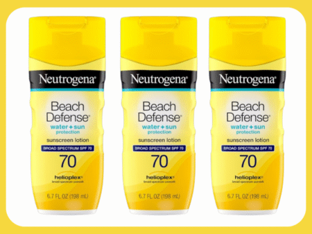 Neutrogena 70 SPF sunscreen