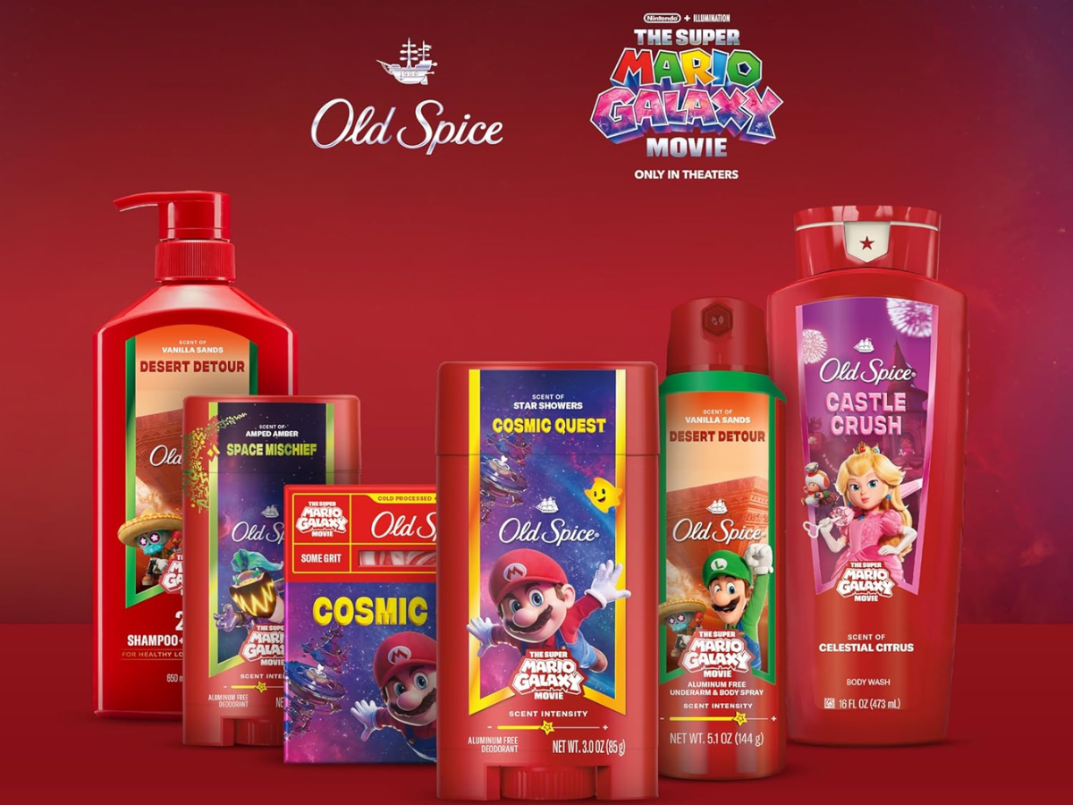 Old Spice Super Mario