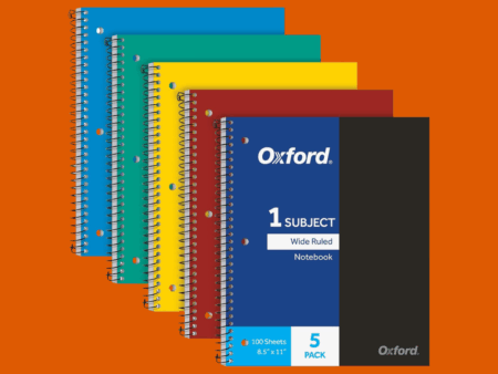 notebooks wide ruled