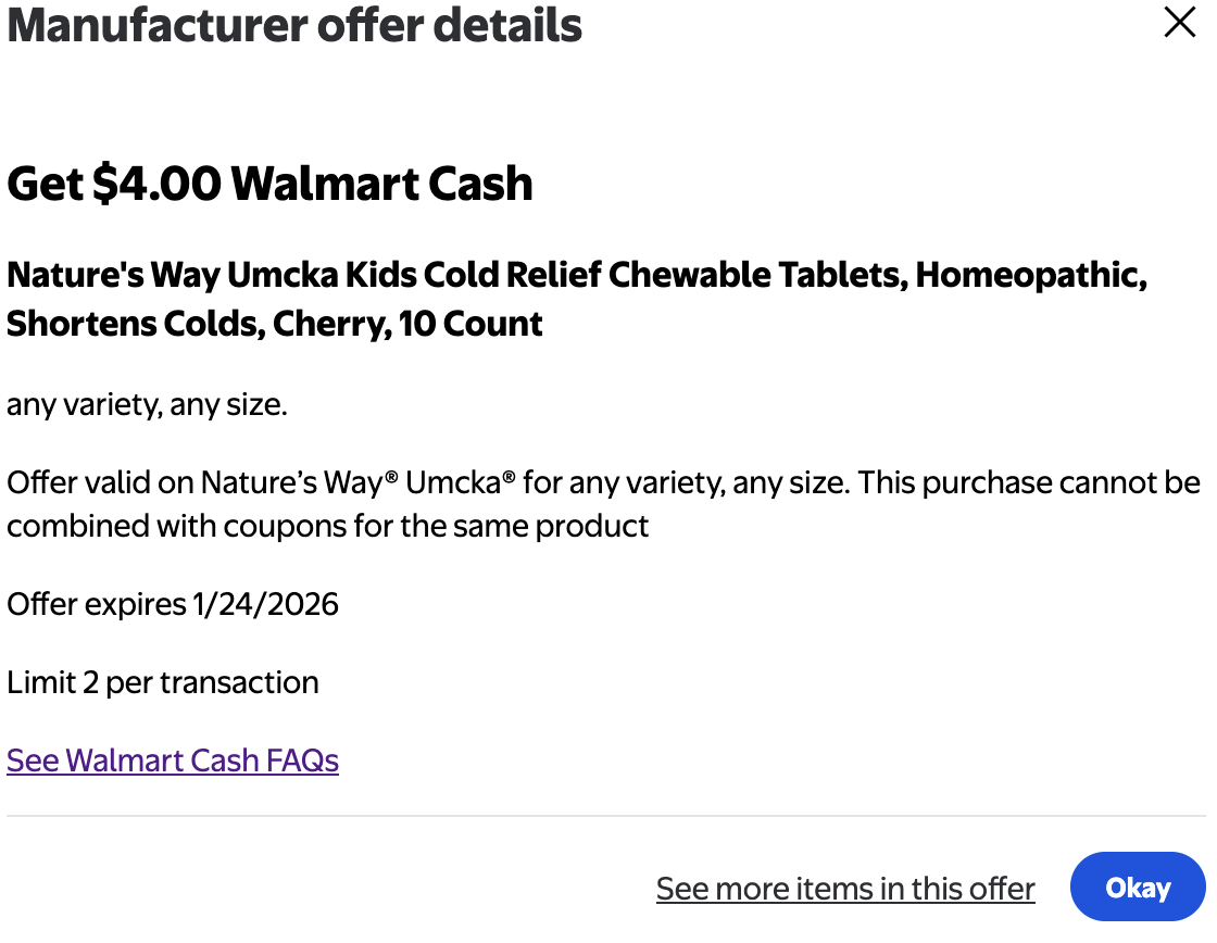 Walmart Cash Offer FAQ Walmart Cash Offer FAQ