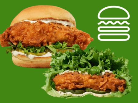 Shake Shack Chicken Shack Lettuce Wrap Chicken Shack