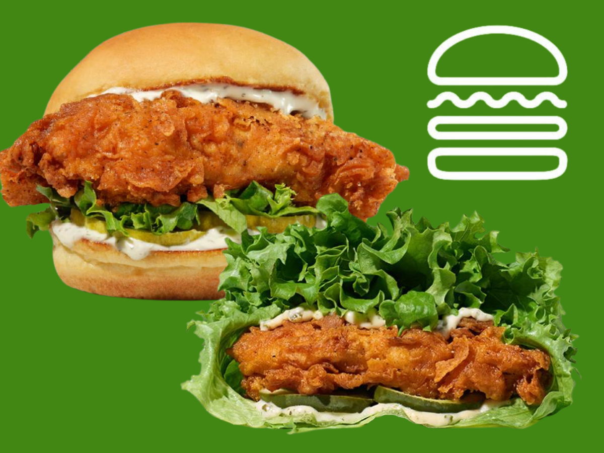 Shake Shack Chicken Shack Lettuce Wrap Chicken Shack