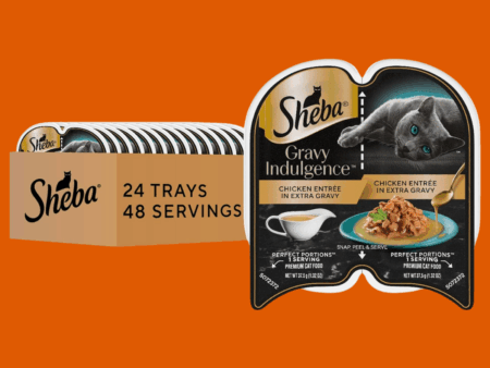 sheba wet canned cat food chicken