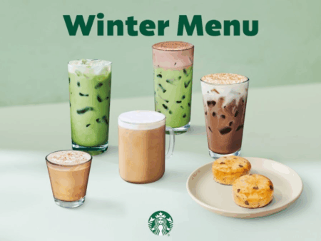 Starbucks Winter Menu