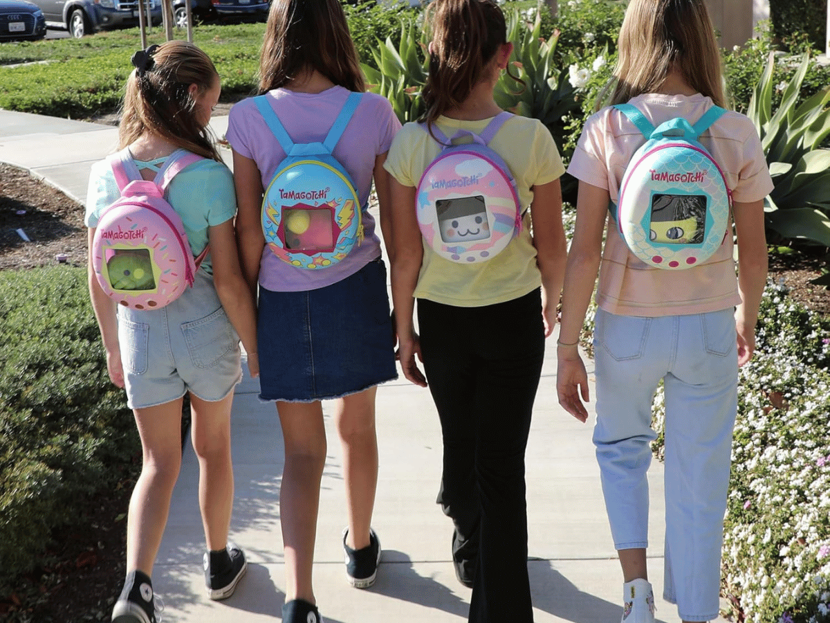 Tamagotchi backpack 