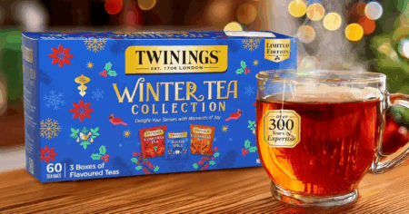 winter tea bag collection